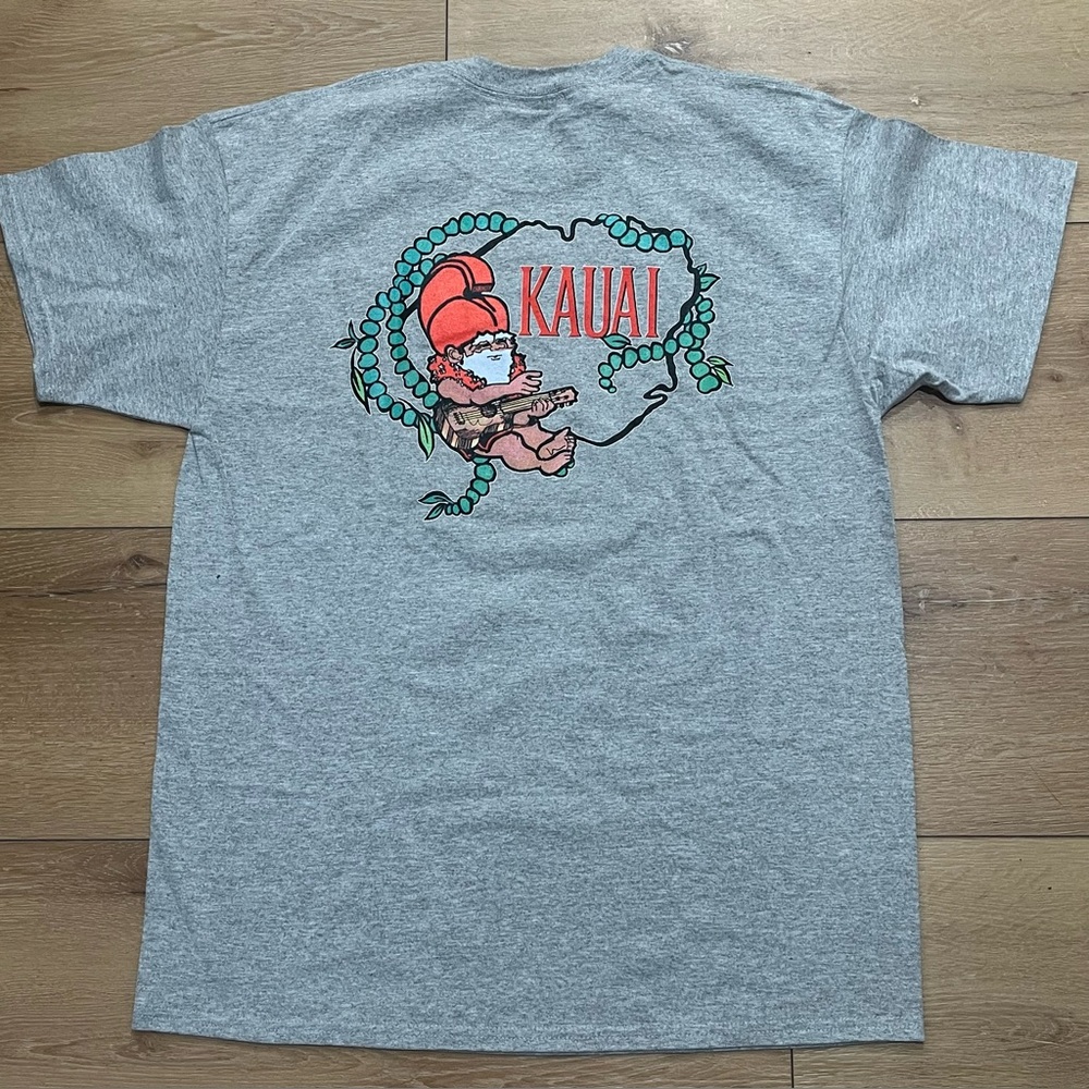 Kauai Men's Graphic T-Shirt. Size Lg